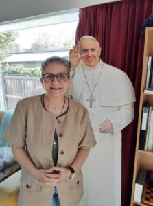 Mary Allan Spiritual Director with the pope