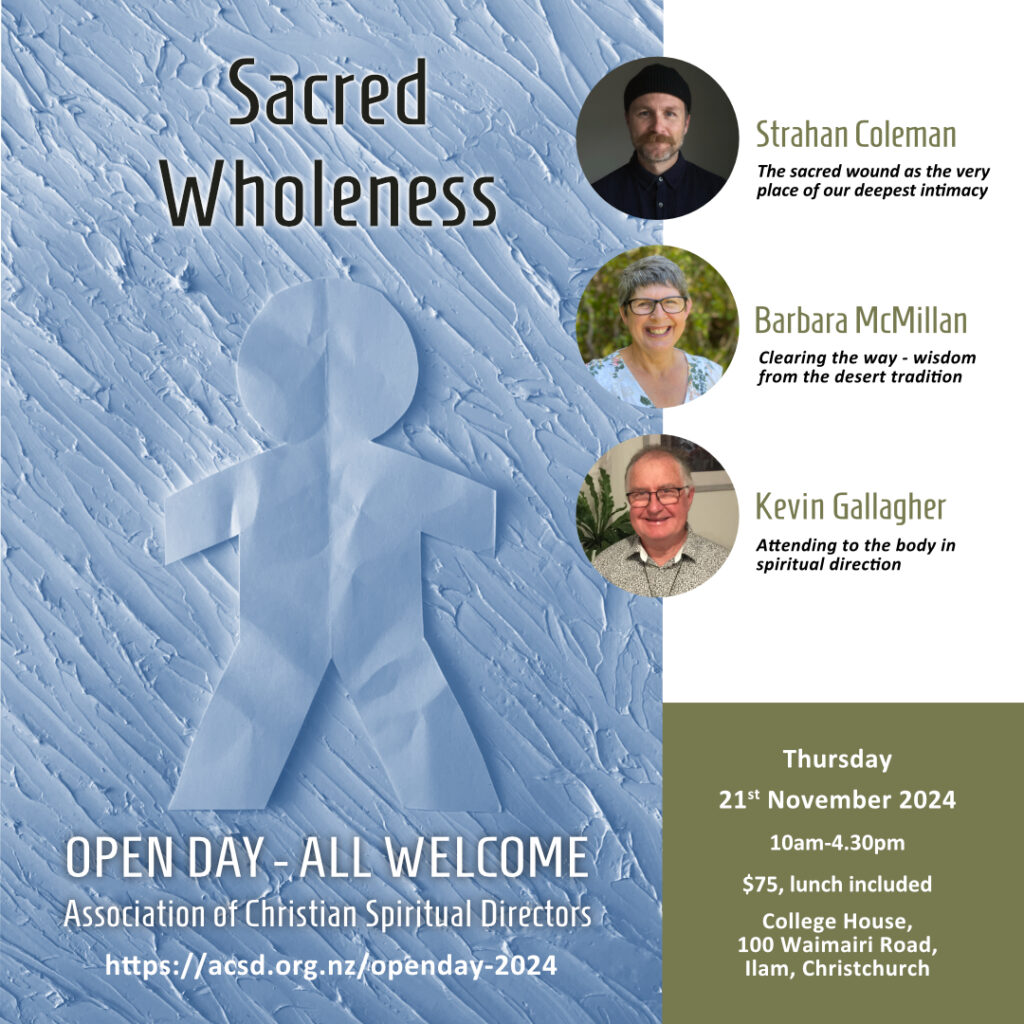 Open Day for Spiritual Directors in Christchurch 2024