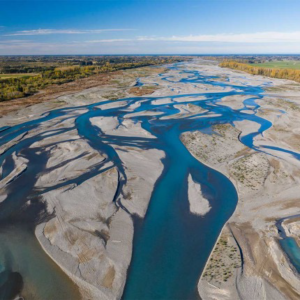 Picture of south island Braided river