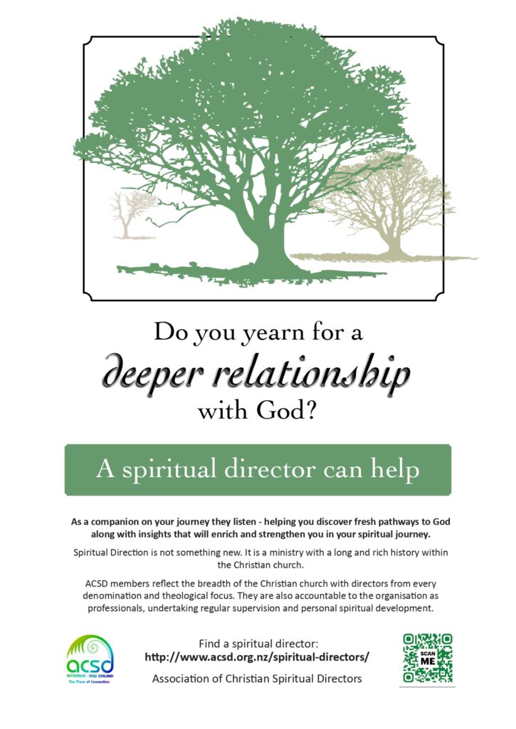 Who is spiritual direction for - poster